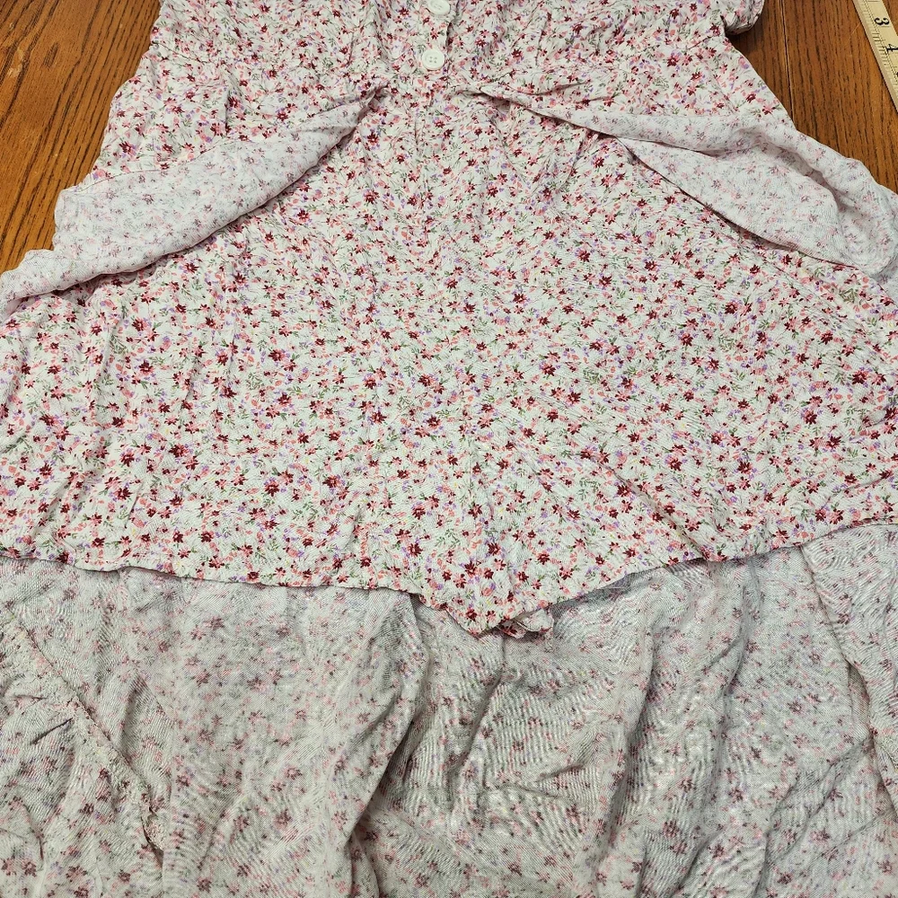 Art Class Sleeveless Dress Short And Long Floral Women's Size XXL - Picture 8 of 12
